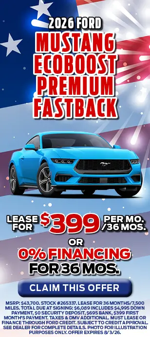 2026 Ford Mustang Premium Fastback special